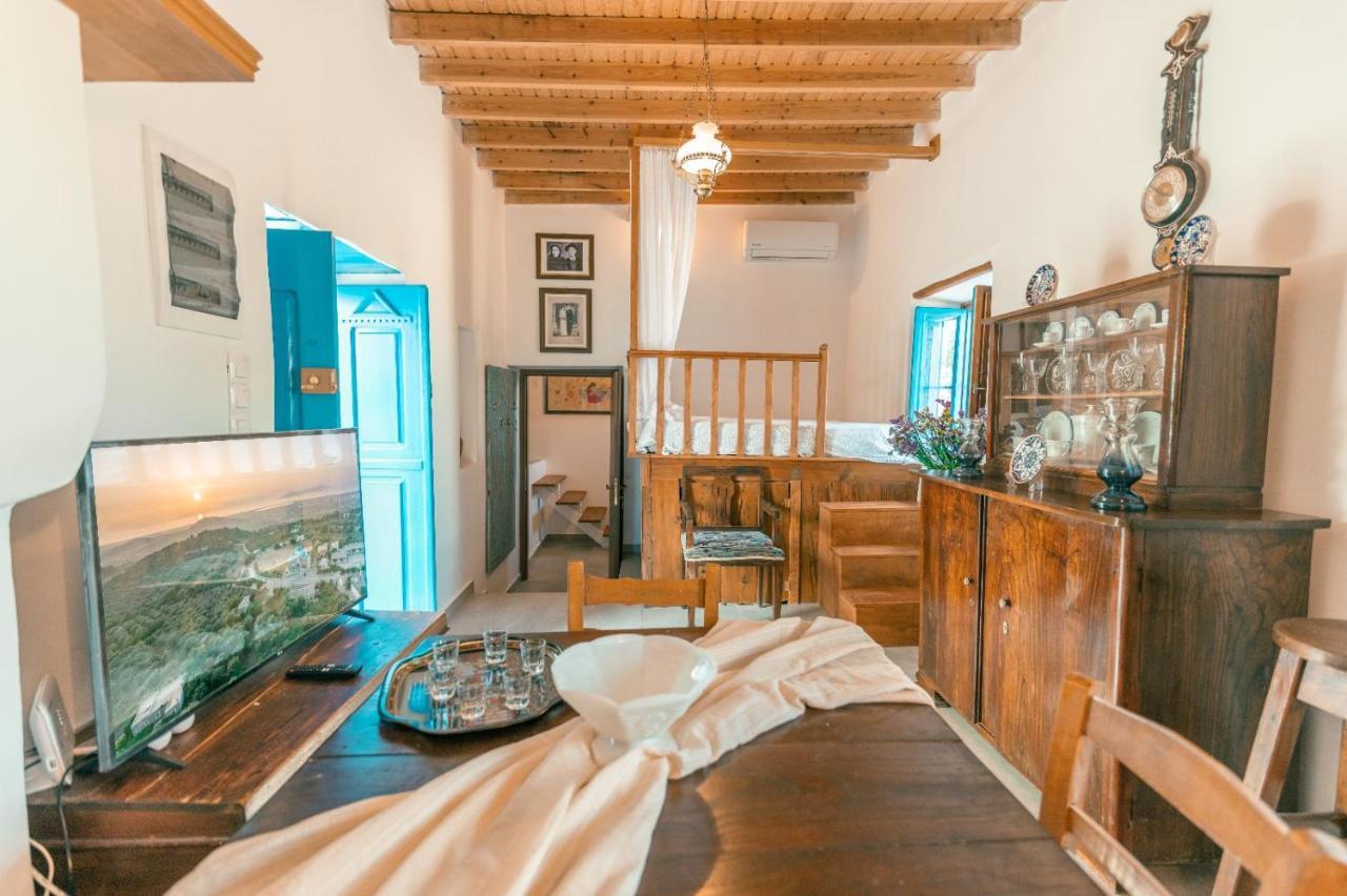 Villa Historica Asfendiou Bagian luar foto